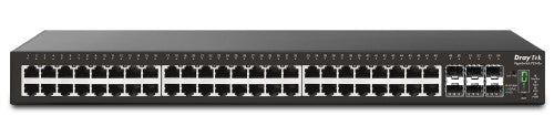 DrayTek VigorSwitch P2542x Managed L2+ Gigabit Ethernet (10/100/1000) Power over Ethernet (PoE) 1U Black