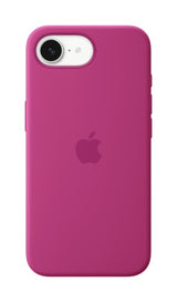 Apple iPhone 16e Silicone Case – Fuchsia