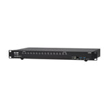 Tripp Lite B024-H4U16 16-Port 4K HDMI/USB KVM Switch - 4K 60 Hz Video/Audio, USB Peripheral Sharing, 1U Rack-Mount