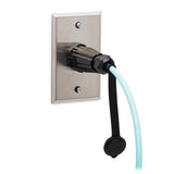 Tripp Lite N820-02M-IND 10Gb Rigid Industrial Duplex Multimode 50/125 OM3 Fiber Patch Cable (LC/LC) - IP68, Aqua, 2 m (6.6 ft.)