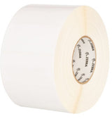 Zebra PolyPro 4000D Black, White Self-adhesive printer label