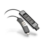 HP Poly DA85 USB to QD Black Adapter TAA