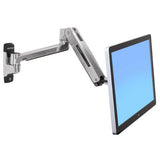 Ergotron LX HD Sit-Stand 116.8 cm (46") Silver Wall