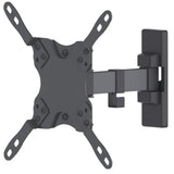 Manhattan Wall Mount for TV & Monitors (Tilt and Swivel 2 pivots), For screens 13" to 42", VESA compatability: all between 75x75mm and 200x200mm - check the dimensions of the four mounting holes on back of screen to ensure it fits, Max 20kg, Bracket