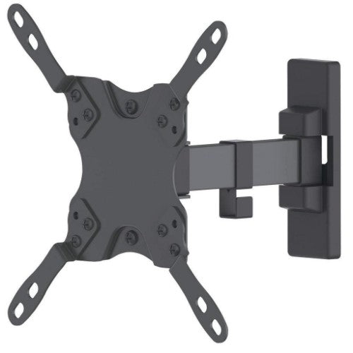 Manhattan Wall Mount for TV & Monitors (Tilt and Swivel 2 pivots), For screens 13" to 42", VESA compatibility: all between 75x75mm to 200x200mm - check the dimensions of the four mounting holes on back of screen to ensure it fits, Max 20kg, Bracket