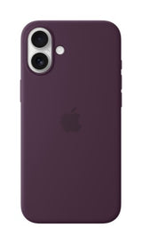 Apple iPhone 16 Plus Silicone Case with MagSafe - Plum