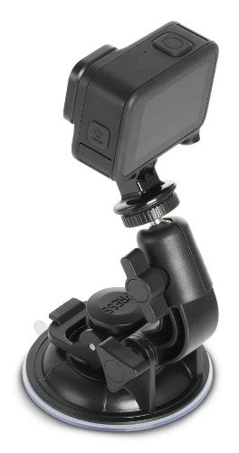 Hama Suction Cup Holder for Action Cams, Universal, Car Tripod, 3D, ⌀ 90 mm