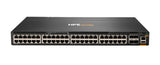 HPE Aruba Networking CX 6300M 48p 10M/100M/1G 4p SFP56 50G Power-to-Port 2xFan PSU TAA Bundle