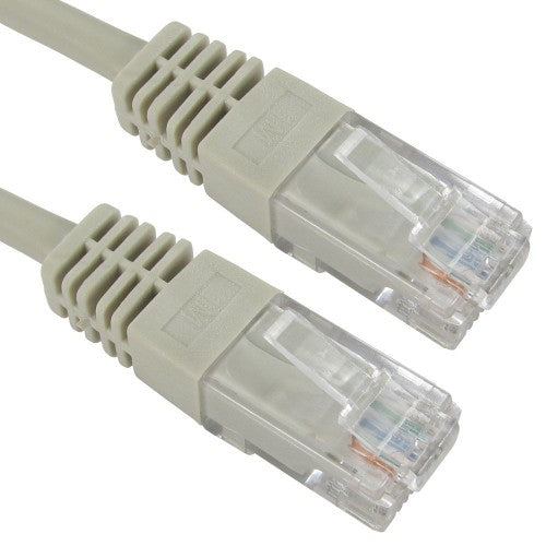 Cables Direct 1m Cat5e networking cable Grey U/UTP (UTP)