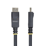 StarTech.com 10ft (3m) DisplayPort 1.4 Extension Cable, DP 1.4 Port Saver Cable, 8K 60Hz, DP Male to Female Extension Adapter Cord, DisplayPort Extension Cable, TPE Jacket, M/F