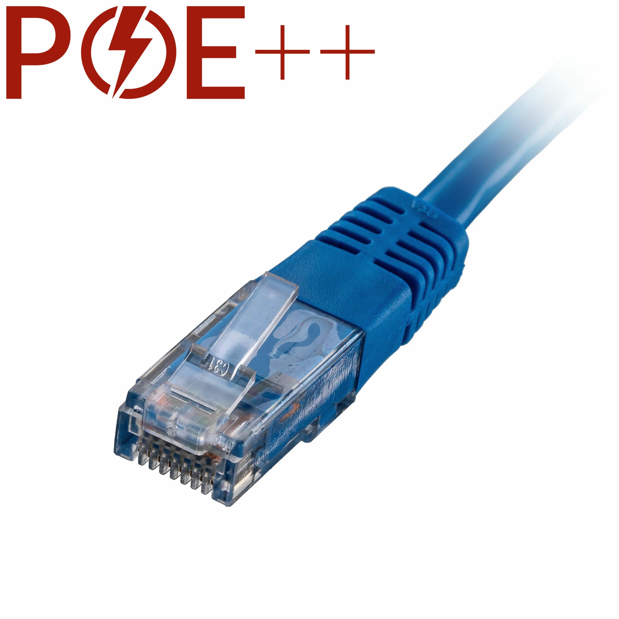 Cablenet 15m Cat6 RJ45 Blue U/UTP PVC 24AWG Flush Moulded Booted Patch Lead  - Computer Cables - Cablenet