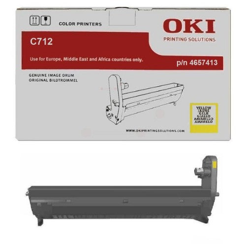 OKI 46507413 Drum kit yellow, 30K pages for OKI C 712