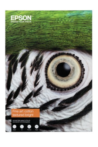 Epson Fine Art Cotton Textured Bright II, A3+ 25 Sheets