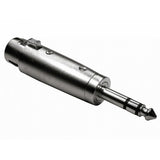 Cables Direct 3XLR-100 cable gender changer 6.35mm XLR Metallic