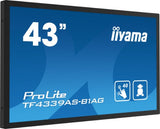 iiyama TF4339AS-B1AG computer monitor 108 cm (42.5") 3840 x 2160 pixels 4K Ultra HD LED Touchscreen Black