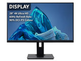 Acer B7 Vero B287K L 28" IPS 60Hz 4ms 4K UHD LED Monitor