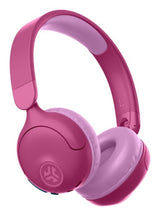 JLab JBuddies Pop Headset Wired & Wireless Head-band Calls/Music USB Type-C Bluetooth Pink