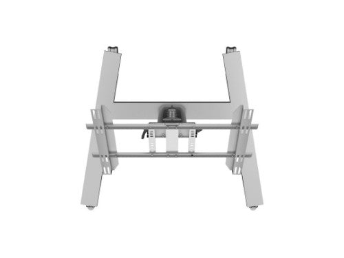 Multibrackets M Public Display Stand 80 HD Wheelbase Single Silver