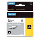 Dymo 18053/S0718280 Heat Shrink Tubes black / white 9mm x 1,5m for Dymo Rhino 6-12mm/19mm/24mm