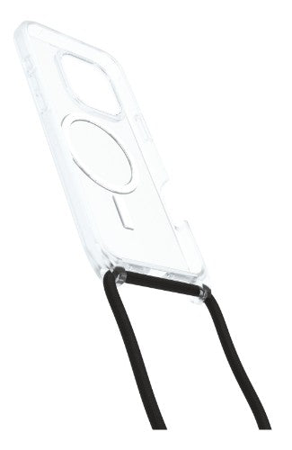OtterBox React Series Necklace Magsafe for iPhone 16 Pro Max with Strap, Clear