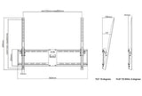 Multibrackets M Universal Tilt Wallmount White Large