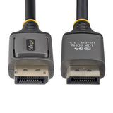 StarTech.com 2m DisplayPort 2.1 Cable, VESA Certified DP54 DisplayPort Cable, Uncompressed 8K 60Hz, 8K 144Hz/4K 240Hz w/DSC 1.2a, DP 2.1 Monitor Cord