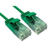 Cables Direct ERSLIM-1015HG networking cable Green 1.5 m Cat6 U/UTP (UTP)