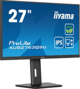 iiyama ProLite XUB2763QSU-B1 computer monitor 68.6 cm (27") 2560 x 1440 pixels Quad HD LED Black