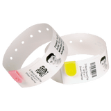 Zebra Z-Band Direct Wristband White