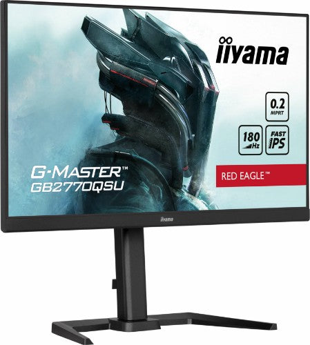 iiyama G-MASTER GB2770QSU-B6 computer monitor 68.6 cm (27") 2560 x 1440 pixels Wide Quad HD LCD Black