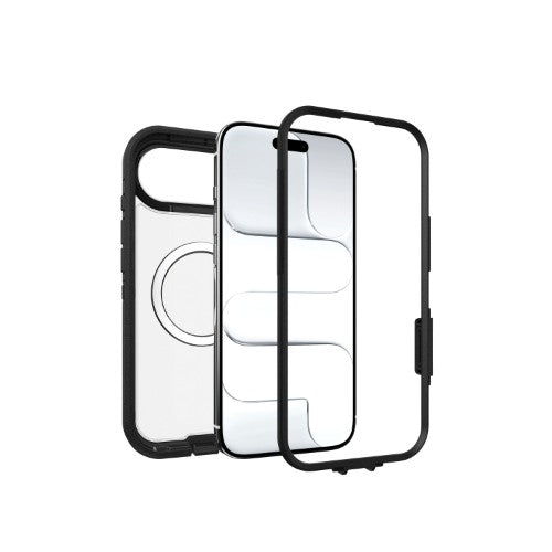 OtterBox Defender Pro XT Clear Series for Apple iPhone Air, transparent/black - No Retail Packaging