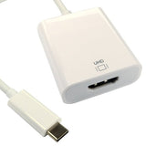Cables Direct USB3C-HDMICAB4K video cable adapter 0.15 m USB Type-C HDMI White