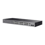 TP-Link ES228GP network switch Managed L2 Gigabit Ethernet (10/100/1000) Power over Ethernet (PoE) Black