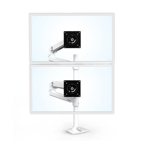 Ergotron LX Series LX Dual Stacking Arm 101.6 cm (40") Desk White