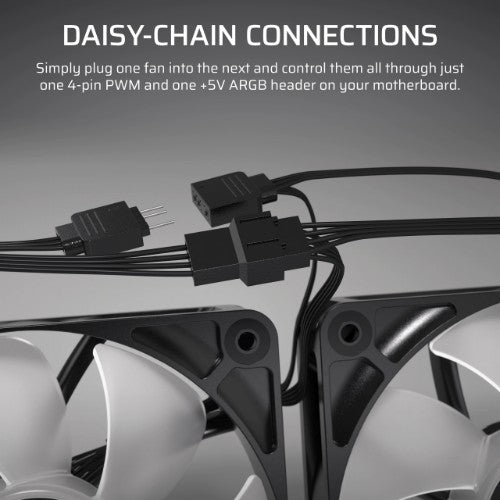 Corsair RS140 ARGB Computer case Fan 14 cm Black 1 pc(s)