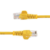 StarTech.com Cat5e Patch Cable with Snagless RJ45 Connectors - 3m, Yellow