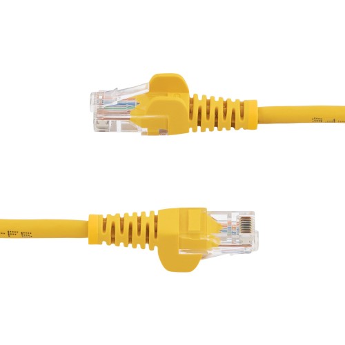 StarTech.com Cat5e Patch Cable with Snagless RJ45 Connectors - 1m, Yellow