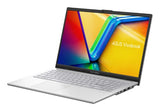 ASUS Vivobook Go 15 E1504GA-BQ979WS Intel® N N100 Laptop 39.6 cm (15.6") Full HD 4 GB DDR4-SDRAM 128 GB UFS Wi-Fi 6E (802.11ax) Windows 11 Home in S mode Silver