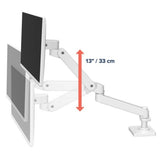 Ergotron LX Pro Series 45-712-290 monitor mount / stand 86.4 cm (34") Desk White