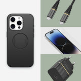 OtterBox OtterGrip Symmetry Series for iPhone 15 Pro, Black