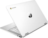 HP Chromebook 14a-na0009na Intel® Celeron® N4120 35.6 cm (14") Full HD 4 GB LPDDR4-SDRAM 64 GB eMMC Wi-Fi 5 (802.11ac) ChromeOS White