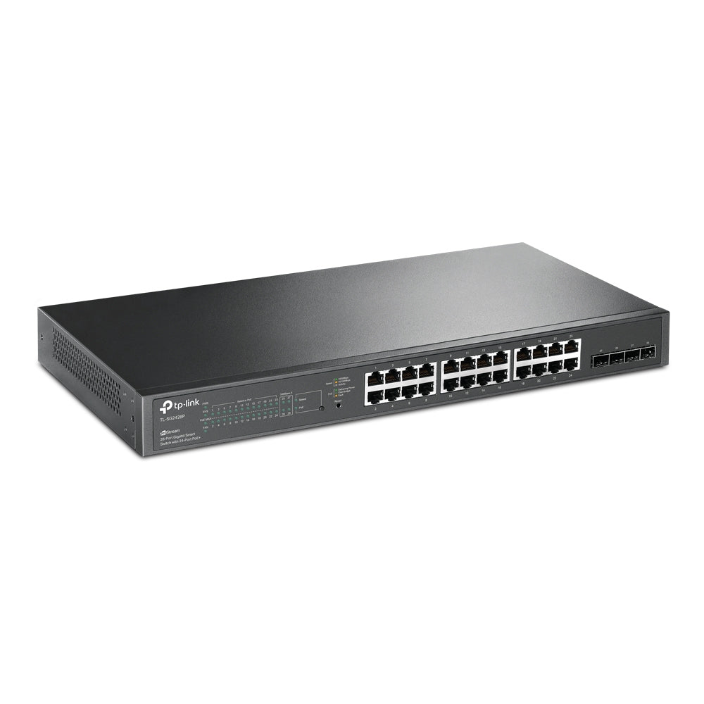 TP-Link Omada 28-Port Gigabit Smart Switch with 24-Port PoE+  - Networking - TP-LINK