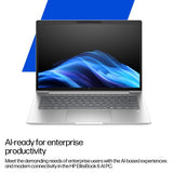 HP EliteBook 6 G1i 16 inch Notebook AI PC Wolf Pro Security Edition Intel Core Ultra 7 255U Laptop 40.6 cm (16") WUXGA 24 GB DDR5-SDRAM 1 TB SSD Wi-Fi 7 (802.11be) Windows 11 Pro Silver