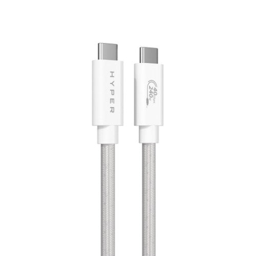 HYPER HyperDrive Next USB cable USB4 Gen 3x2 1.2 m USB C White