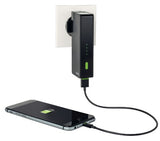 Leitz Complete USB Travel Wall Charger and Power Bank 3000
