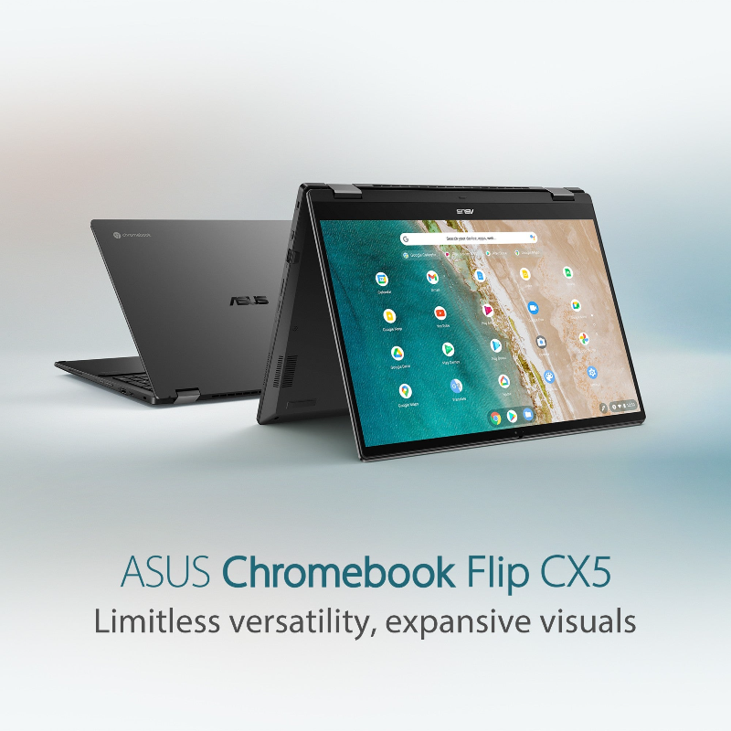 ASUS Chromebook CB5601FBA-MC0024 Intel® Core™ i5 i5-1235U 40.6 cm (16") Touchscreen WUXGA 8 GB LPDDR4x-SDRAM 256 GB SSD Wi-Fi 6E (802.11ax) ChromeOS Grey
