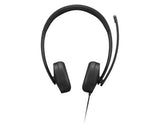 Lenovo 4XD1P83425 headphones/headset Wired Head-band Calls/Music USB Type-A Black
