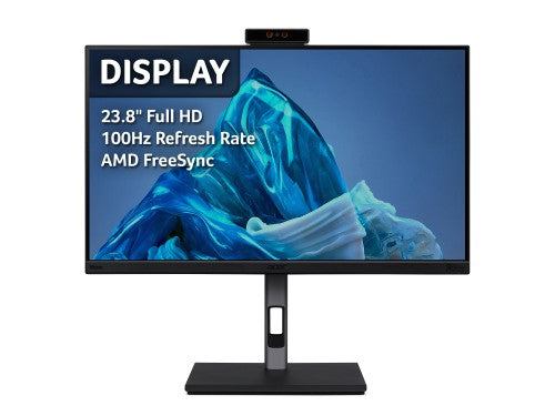 Acer Vero B7 Vero B247YD3 - 24" Full HD, 100Hz Refresh, 4ms Response, HDR10, ZeroFrame Computer Monitor