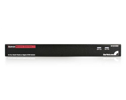 StarTech.com 16 Port Rackmount USB PS/2 Digital IP KVM Switch
