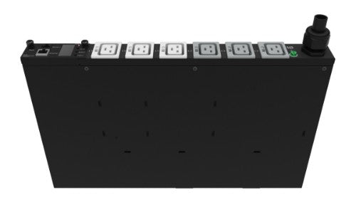 HPE G2 Metered Modular 4.9kVA/L6-30P 24A/208V Outlets (6) IEC C19/1U Horizontal NA/JP PDU